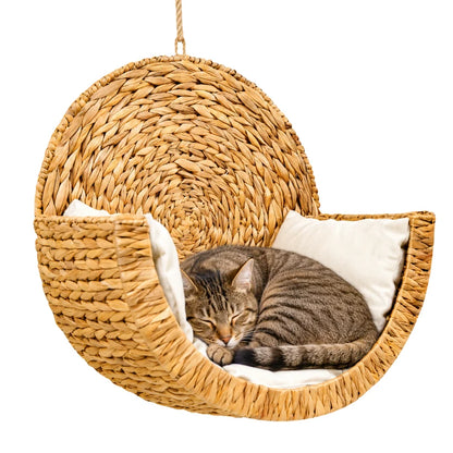 CozyyPaw™ - Handwoven Cat Bed